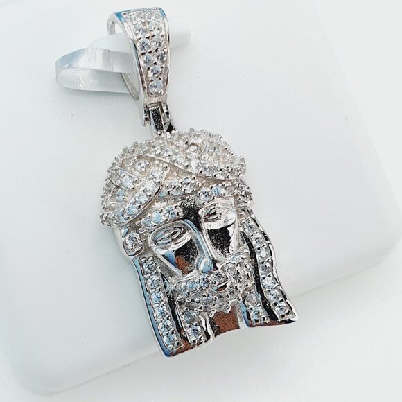 "925 Sterling Silver Cubic Zirconia Pendant, U19254760 - Picture 7 of 12